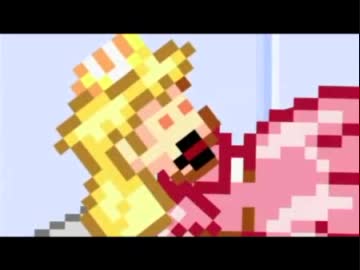 ピーチとマリオの子作りわっしょい
