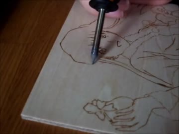 サンタさんを焦がしてみた