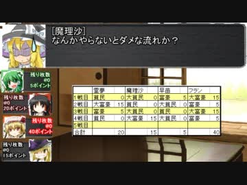 【東方卓遊偽】超大富豪　with　東方【トランプ】