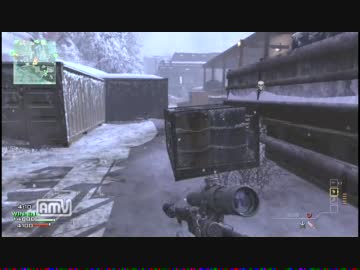 Xbox360 COD MW3　枯れた声で実況プレイ～気まぐれスナイパー！～