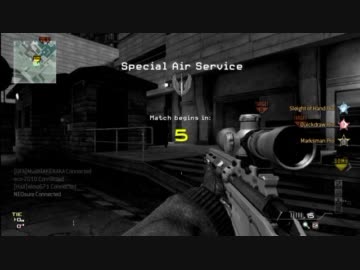 【CoD:MW3】 イロモノ実況 ～セクシースナイパー～ '11.12.24