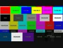 【縦720前後での色空間テスト】1280x720 BT.601 colormatrixなし
