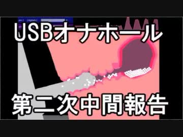 USBオナホール作ったよ(･ε･)-第二次中間報告-【2011性夜】