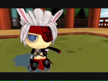 【戦国BASARA】ちび瀬戸内で足軽ダンス～卯の年は終わりだぜ～【MMD】
