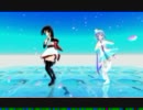 【MMD】ラピスとマコで「ハッピーシンセサイザ」を踊ってもらいました