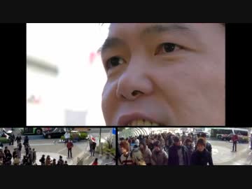 １２月２５日　拉致事件の早期解決街宣＋署名活動 【そよ風・在特会】⑩