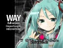 『WAY』を歌わせていただきました。