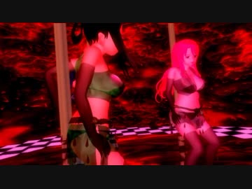 【MMD】【ドリームクラブ】ひっそりとどりくらっぽいのがポールダンス