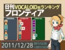 日刊VOCALOID系ランキング フロンティア 2011/12/28