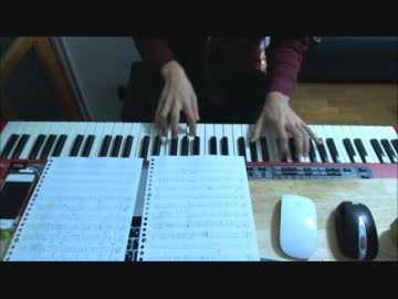 インビジブル　鍵盤で邪魔してみた