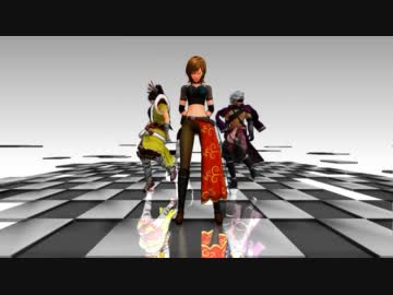 【MMD】雑賀と風雲児連合で小悪魔りんご【戦国BASARA】