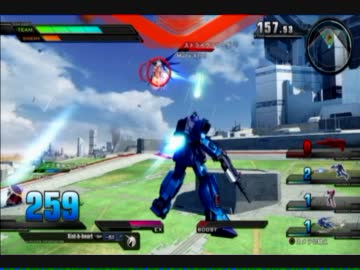 【EXVS】　ブルーディスティニー１号機　対戦動画3