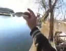 海釣りのために餌を捕ろうと思ったら、漁港内が大変なことになってた！