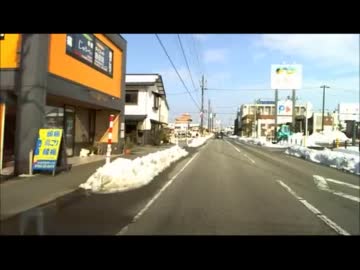 【車載動画】魚津市内を海から山まで【富山新川】