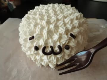 (´･ω･`)ケーキ【つくってみた】