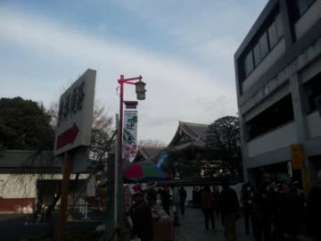 [サイレントムービー]2012年初詣にアイマスキャラと行ってきた