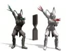 【MMD】ダークローチっぽいもの？【仮面ライダー剣②