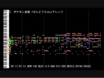 ポケモン金銀 1ばんどうろ Jazzアレンジ