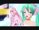 【Project DIVA extend】はちみつワッフル『初音ミク＋巡音ルカ』