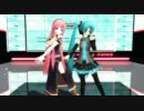 【MMD】ミク＆ルカの「トゥインクルXトゥインクル」【らぶ式】【HD】