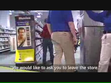 勝手に店の制服を着て潜入-リマスター版