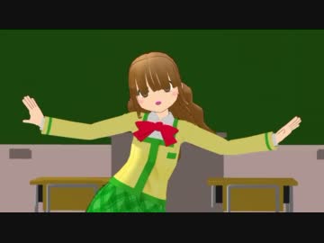 【MMD】トゥルーラブストーリーのキャラを作ってみた
