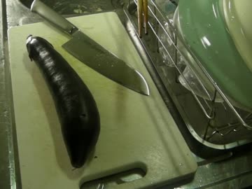 中年男性の茄子祭り　【魑魅】