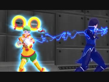 【MMD】雷龍コンビでサイバーサンダーサイダー【辰年なので】