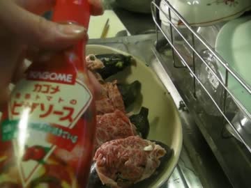 中年男性の茄子祭り　【魍魎】