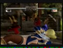 DOA4 エレナひたすら蹴られる動画