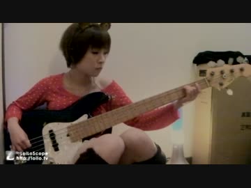 【ゆま(くま)】凛として時雨 O.F.T【ベース弾いてみた】