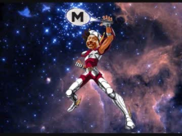 聖闘士修矢　ペガサス修造　【聖闘士星矢　Ｘ　松岡修造】