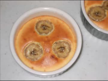 【チョコバナナ】チーズケーキ【作ってみた】