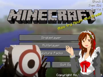 【MineCraft】メイドさんと街づくり　part2【ゆっくり実況】