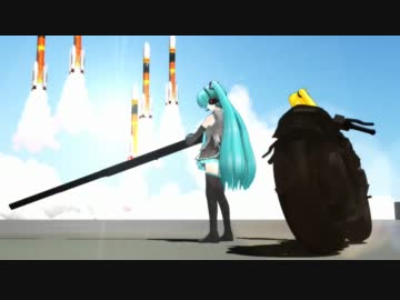 【MMD】4000XLによる弾道弾撃墜試験