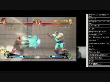 こくじん配信 【スパ4AE Ver.2012】 こくじんvs総師範KSK5本勝負 二重音声 (2/2)