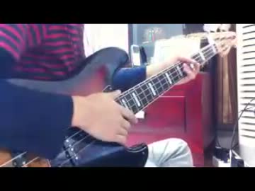 【TAB有】パパのいうことを聞きなさい！OP happy girl をベースで演奏