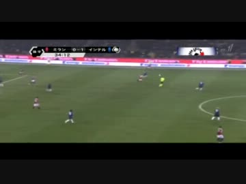 【日本語】　ＡＣミラン　対　インテル　【完全版】