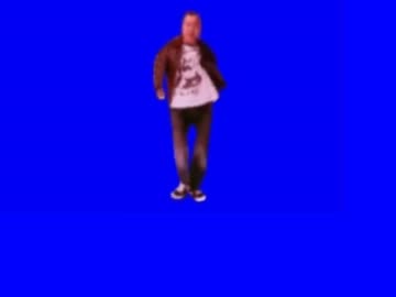 肩をいれて踊る先輩BB　使用例つき