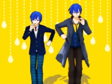 【MMD】YM式KAITO2人でマトリョシカ【KAITOカバー版】