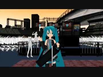 【第8回MMD杯予選】 祝！初音ミク初歌唱コンサートドッキリ！【MMD-PV】