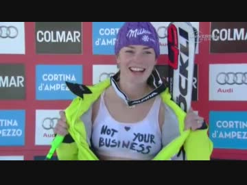 Tina Maze in 3rd but What About Her Underwear