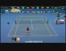 フェデラーvsカルロビッチ　全豪オープン2012 ３回戦