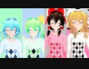【MMD】4分割画面でgalaxias!