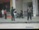 ストリートファイト78　中国　ナイフVS銃その他棒　【武器使用】