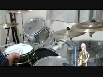 星屑ユートピア　巡音ルカ　 好き勝手に叩いてみた