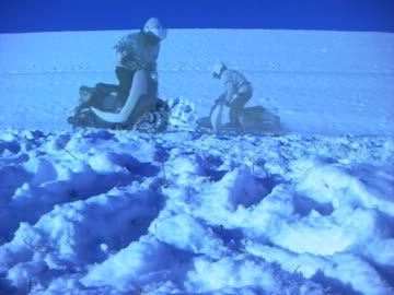 雪国ライダーの俺が雪の中ではしゃいでみた　「NG」