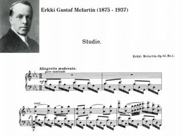 E.Melartin - 24 Preludes, Op. 85: V. Körsbärsblom i Japan & III. Studie