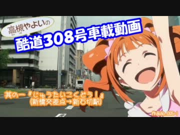 ξ*'ヮ')ζ 酷道３０８号車載動画　其の一『じゅうたいこくどう！』