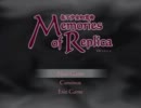 実況【Memories of Replica】気分転換にやってみた　その１（単発）